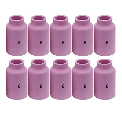 GZTIGWELD TIG Alumina Nozzles Ceramic Shield Cup 54N148 12 For DB PTA SR WP 17 18 26 TIG Welding Torch 10pk 54N148 - Image 1