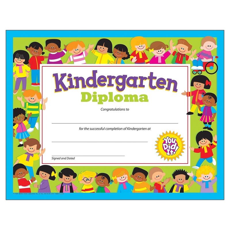 Trend Kindergarten Diploma - Image 4