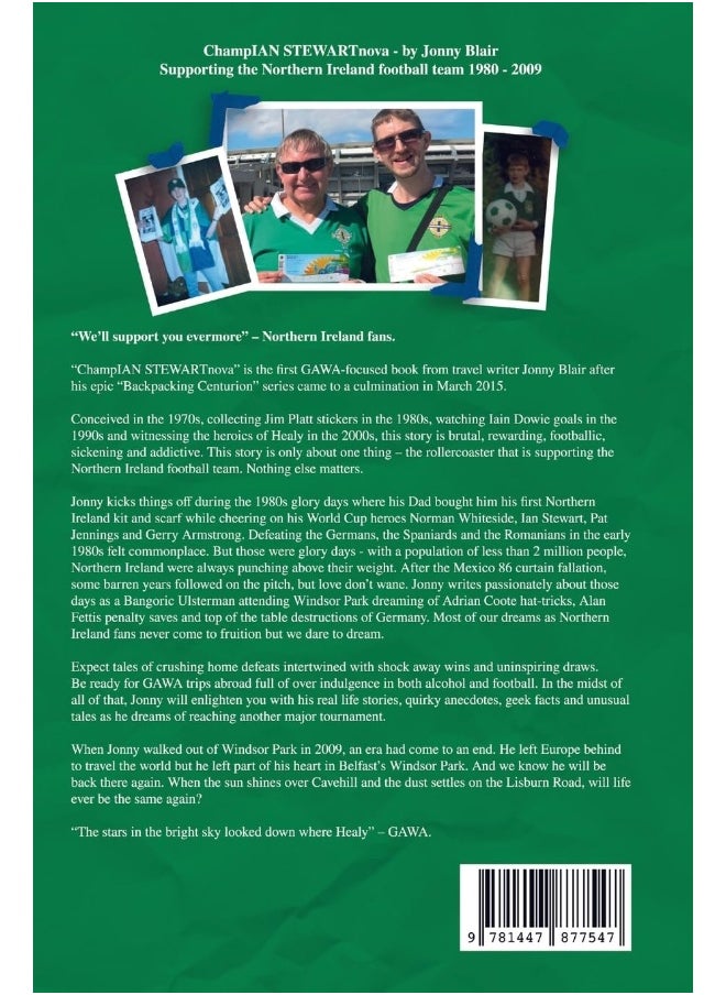 ChampIAN STEWARTnova: Supporting the Northern Ireland football team 1980 - 2009  - Image 2