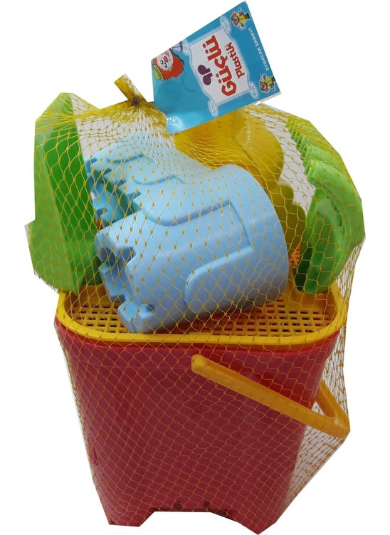 Strong Kale Bucket with Accessories - Sand Bucket Set