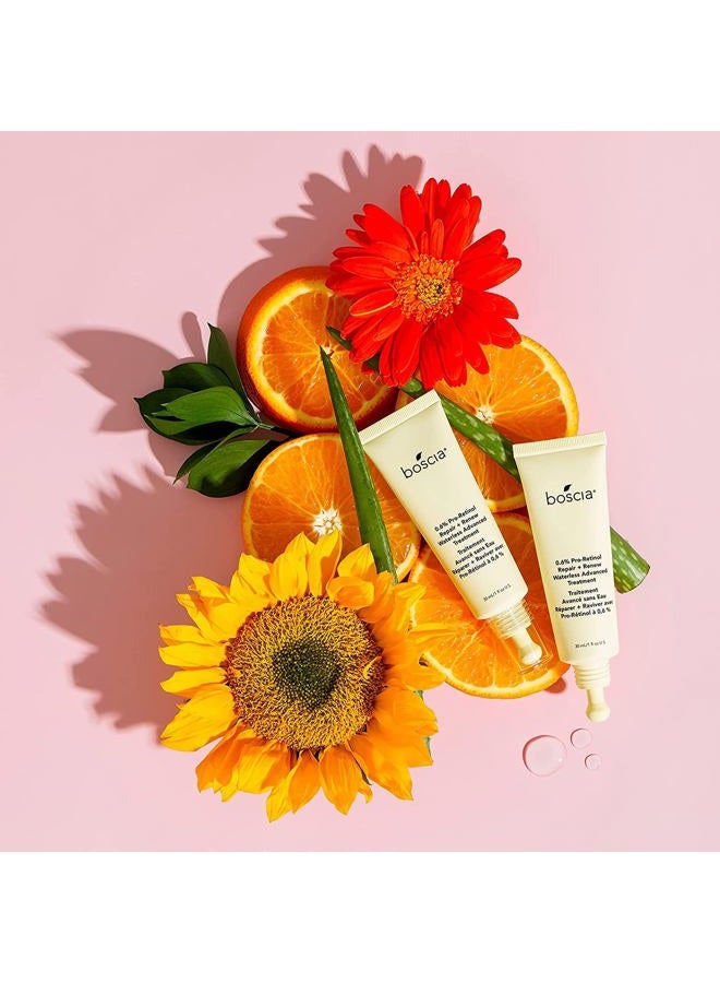 boscia boscia 0.6% Pro-Retinol Repair + Renew Waterless Advanced Treatment - Vegan, Cruelty-Free, Natural Skin Care - For Fine Lines & Wrinkles - 1 fl oz - Image 3