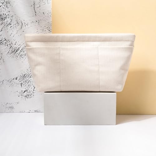 YONBEN Tote Purse Insert Handbag Organizer Shaper Handbag Liner Bag in Bag Divider Organizer Insert (L-With Zipper) - Image 5