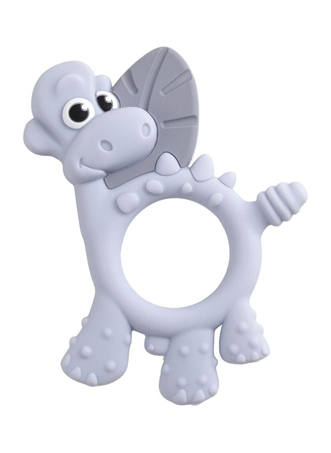 bibado - Dotty The Dinosaur™ Multi-Sensory Teether Designed To Strengthen And Develop Mouth Muscles Suitable For 3 Months And Above - Mist - Image 1