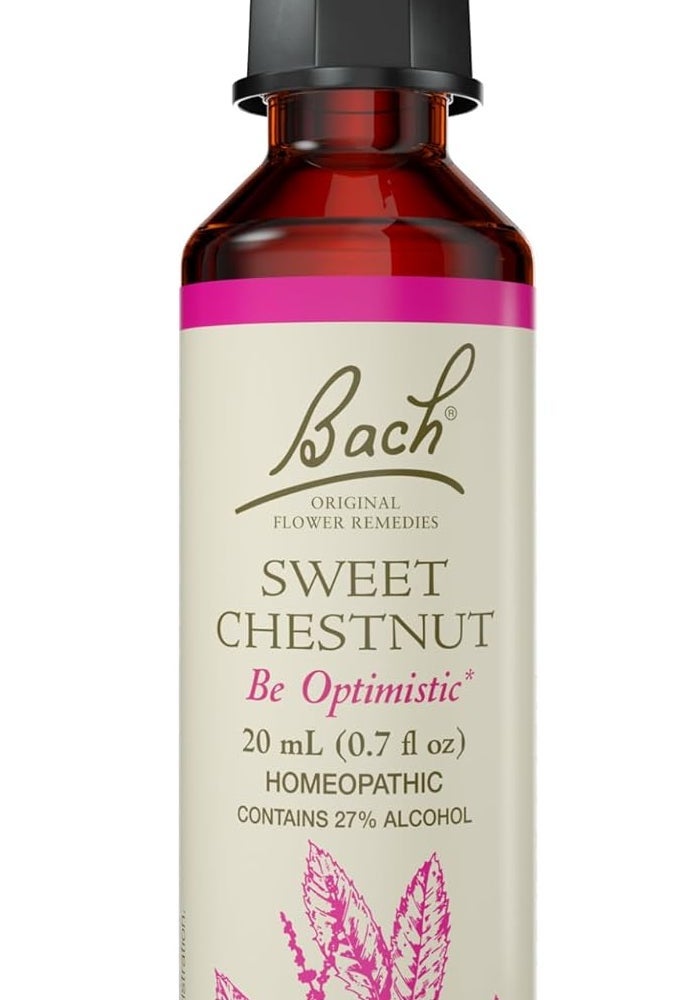Bach Flower Essences Sweet Chestnut Be Optimistic 20 mL Homeopathic Remedy - Image 1