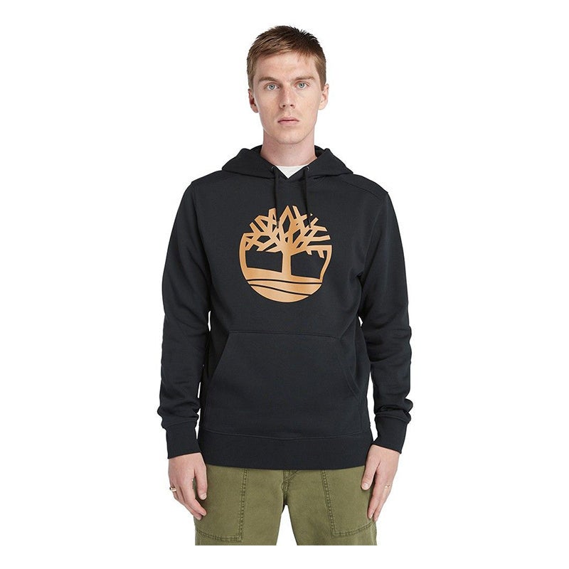 Timberland KENNEBEC RIVER Tree Logo Hoodie Black-Wheat Boot - Image 1