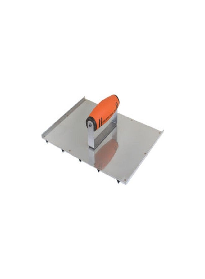 Kraft Tool CF918PF Curb Ramp Groover with 4 Grooves 2-Inch Center 1/4-Inch Diameter 1/4-Inch Width, 7-1/2 x 6-Inch - Image 1