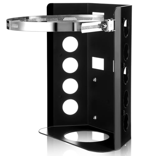 Hicarer حامل خزان البروبان هيسار 10 رطل مع حزام للسيارات والمقطورات والشاحنات والمركبات البرية والقوارب - Image 1