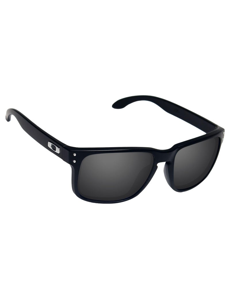 Alphax Stealth Black Polarized Replacement Lenses for Oakley Holbrook OO9102 Sunglasses - Image 3