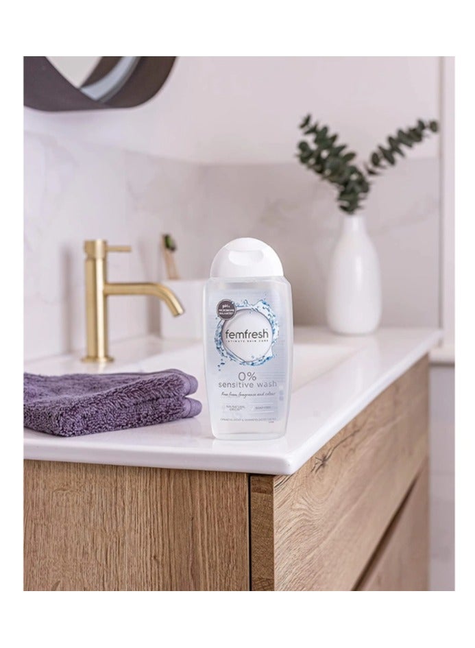 Femfesh Femfresh 0% Sensitive Intimate Wash 250ml - Image 4