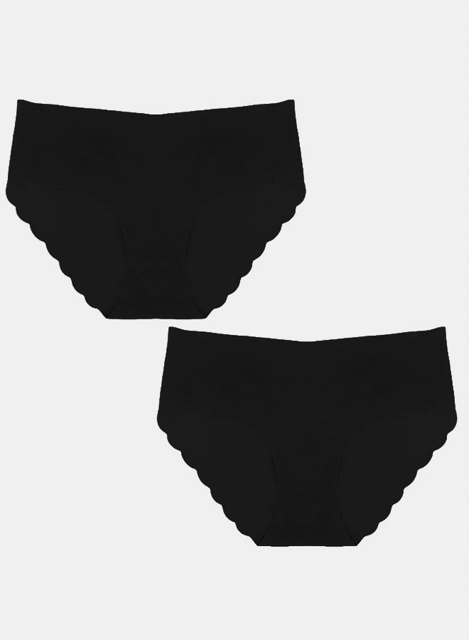Lasso Lycra Set Of 2 Pieces Invisible Mini Underwear For Women - Image 1