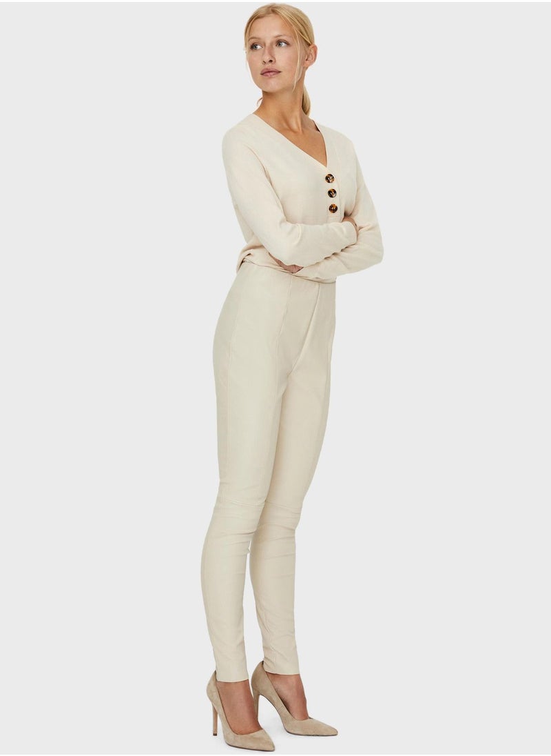 VERO MODA - High Waist Leggings - Image 1