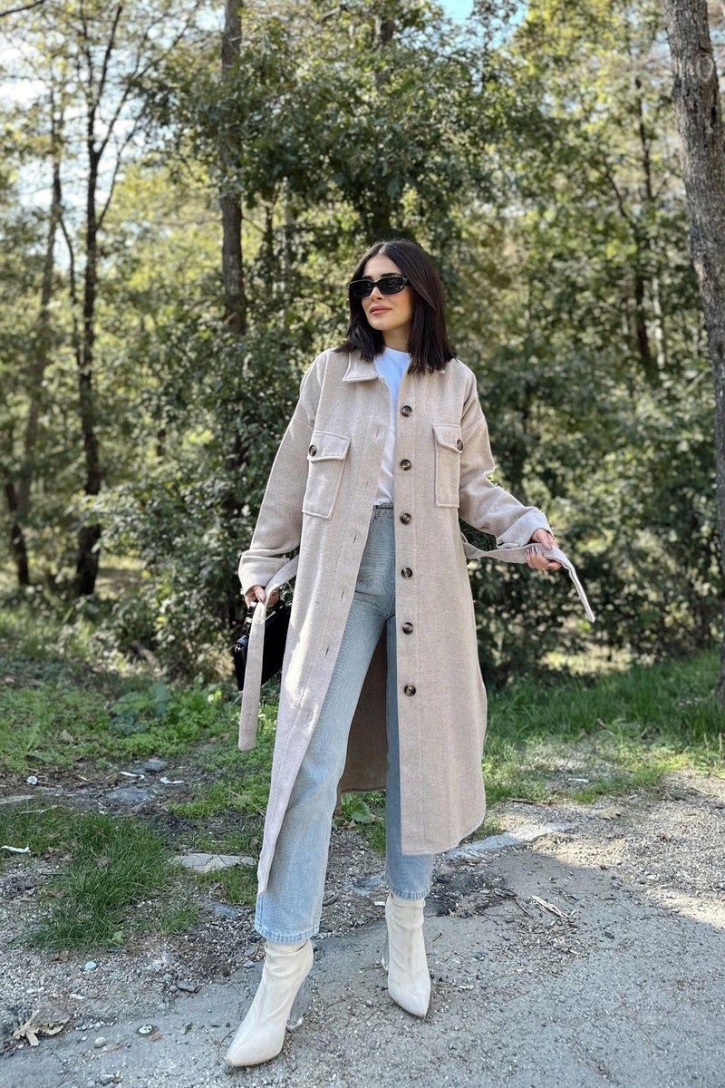 Weshaya Coat Women Mink - Image 3