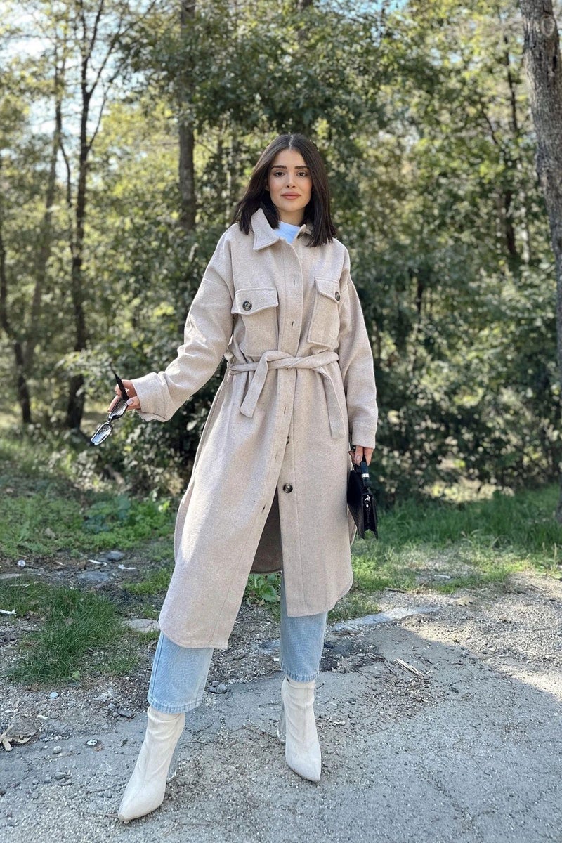 Weshaya Coat Women Mink - Image 4