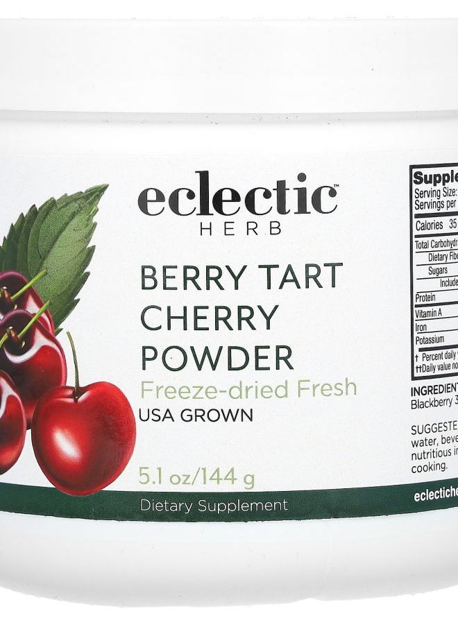 Eclectic Herb Berry Tart Cherry Powder 5.1 oz (144 g) 