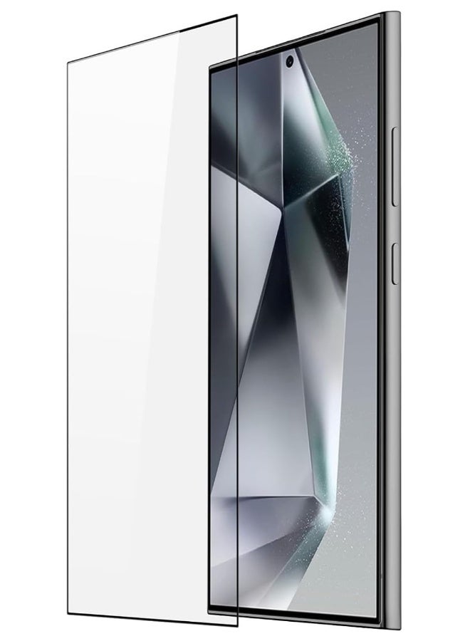 دوسالا زجاج حماية لشاشة سامسونغ غالاكسي S25 ألترا، زجاج مقسى مع لاصق كامل، حماية حافة إلى حافة، تركيب سهل لجهاز سام غالاكسي S25 ألترا - Image 1