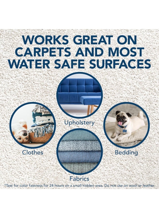 Simple Solution Stain u0026 Odor Eliminator for Pets, Carpet Deodorizer, Enzyme Pet Odor Eliminator for Home, Stain Remover for Cat u0026 Dog Pee, Urine Destroyer, Carpet Cleaner Spray, Gallon - Image 5
