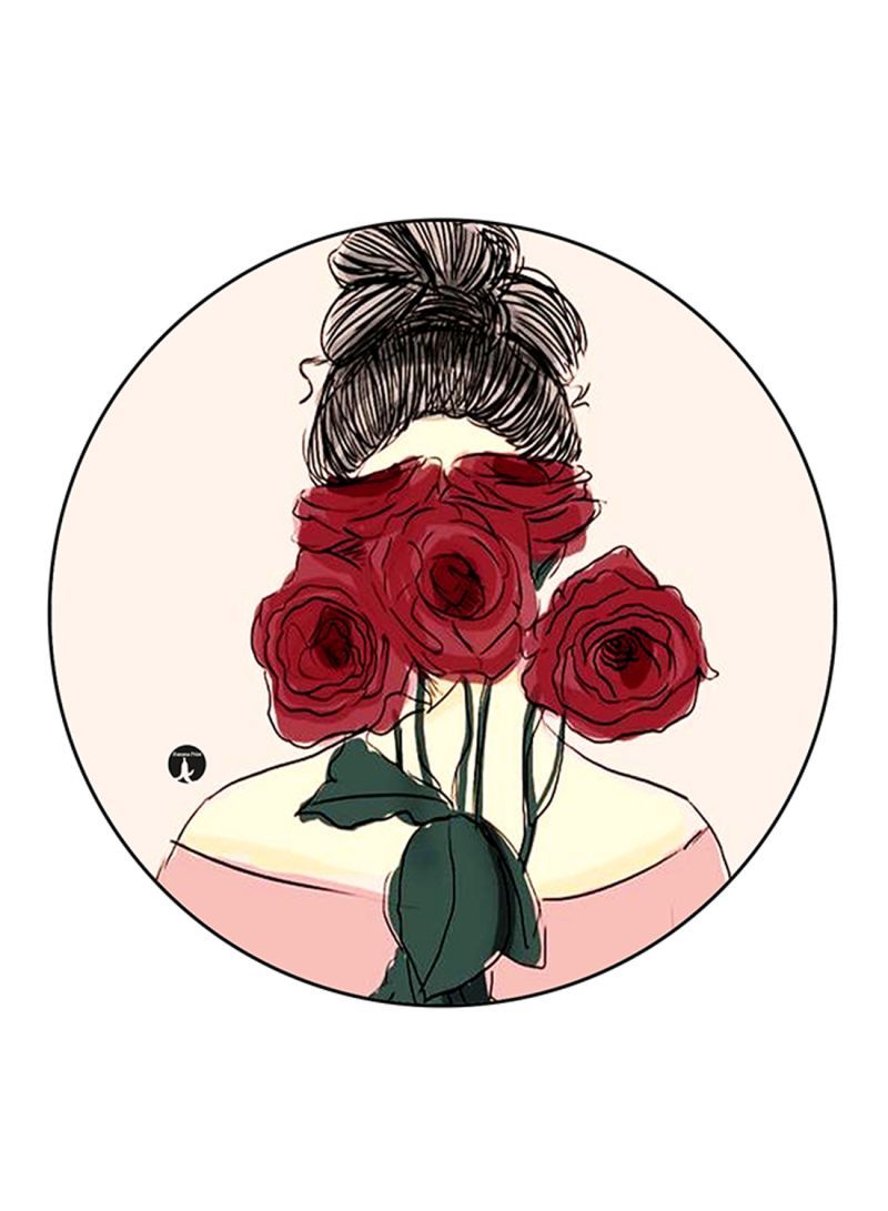 RKN Woman Printed Mouse Pad Multicolour