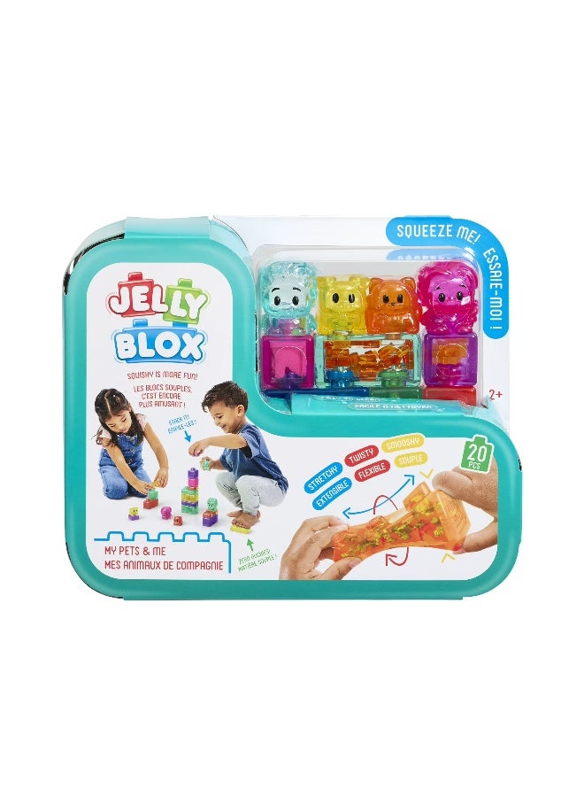 Jelly Blox My Pets & Me Building Blocks (20-Pieces) - Image 1