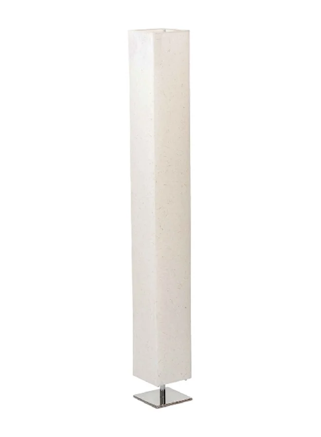 Micasa 40W E27 Base 2 LED Modern Minimalist Style Grass Paper Floor Standing Lamp White 14 x 120 x 14 cm C500031GP