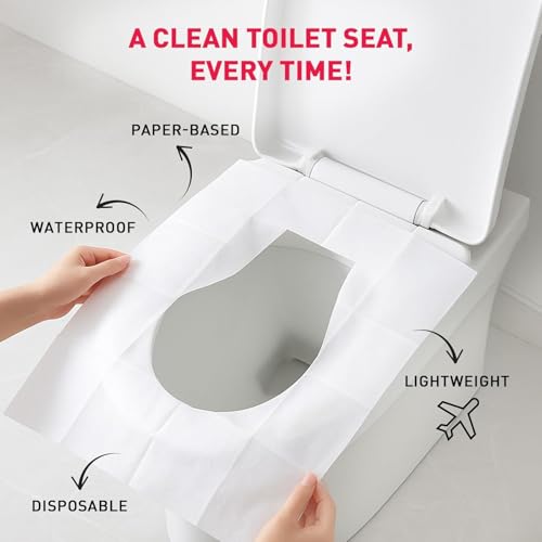 PEE BUDDY PeeBuddy Disposable Toilet Seat Covers - 40 Sheets (20 Sheets - 2 Pack) | No Direct Contact with Unhygienic Seats | Easy To Dispose | Nature Friendly | Must Have for Women and Men - Image 4
