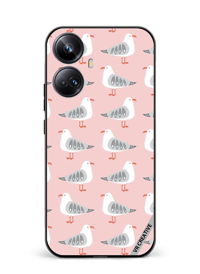 VR CREATIVE Protective Case Cover For Realme 10 Pro Plus Seagull Vector Design Multicolour - Image 1
