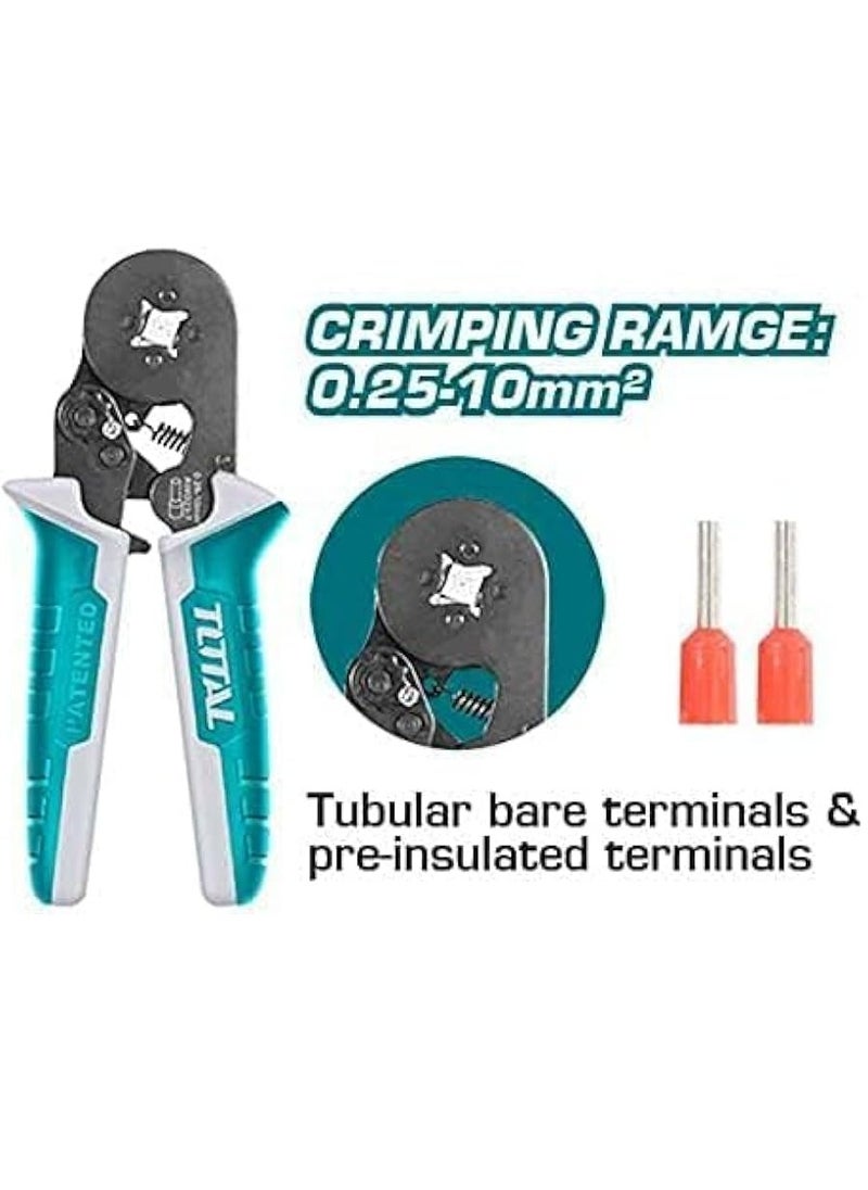 TOTAL - TOTAL Ratchet Crimping Plier 160mm Range 0.25-10mm  (THCPG2510) - Image 1