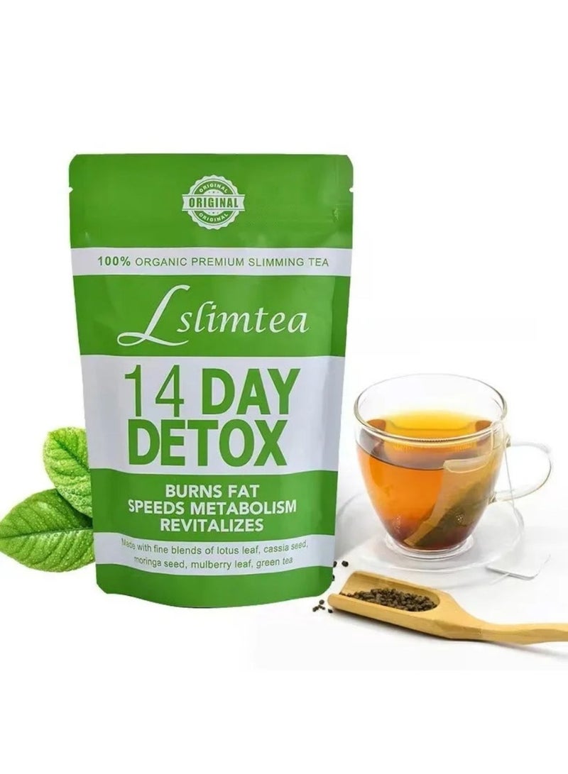 Wins Town Detox Tummy Tea Bags, Support Healthy Digestive and Metabolism,14 bags  - Image 1