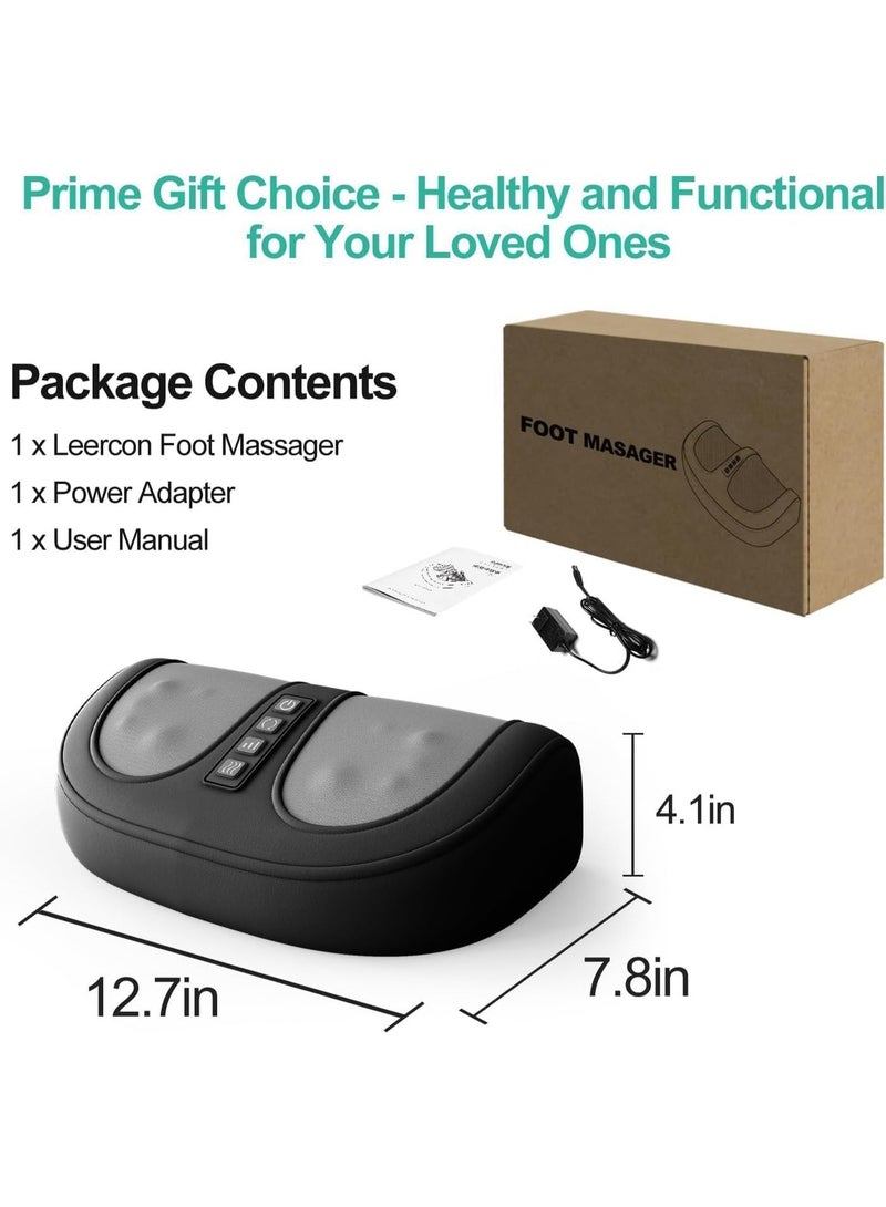 YOUWE7 Foot Massager with Heat, Electric Kneading Plantar Fasciitis Treatment Machine, Circulation and Pain Relief for Foot and Calf Massage, Gifts for Dad, Mom and Lover - Image 2