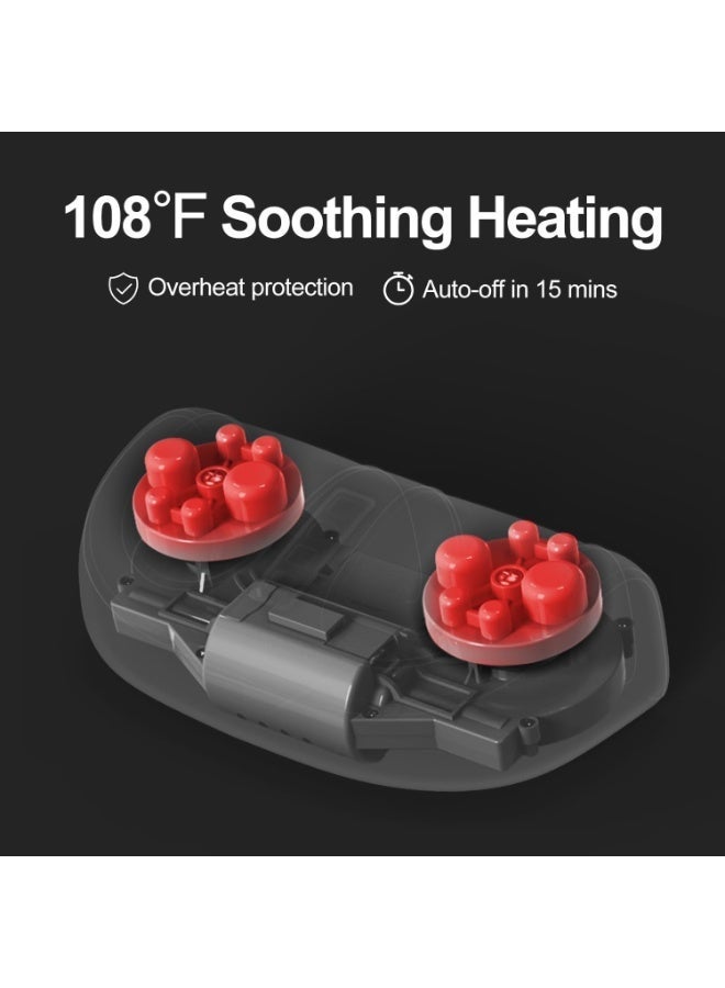 YOUWE7 Foot Massager with Heat, Electric Kneading Plantar Fasciitis Treatment Machine, Circulation and Pain Relief for Foot and Calf Massage, Gifts for Dad, Mom and Lover - Image 5