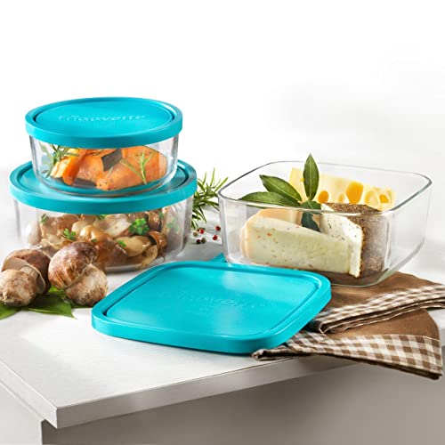 Bormioli Rocco Frigoverre Glass Blue 19 Storage Container - Image 4