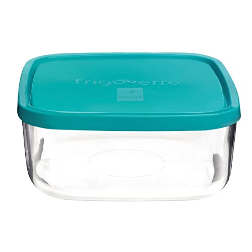 Bormioli Rocco Frigoverre Glass Blue 19 Storage Container - Image 1