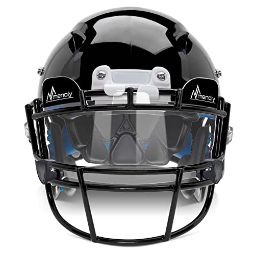 MENOLY Football Visor Youth Football Helmet Visor Scratch Resistant UV Block Facial Protection Visor for Football Helmet - Image 3