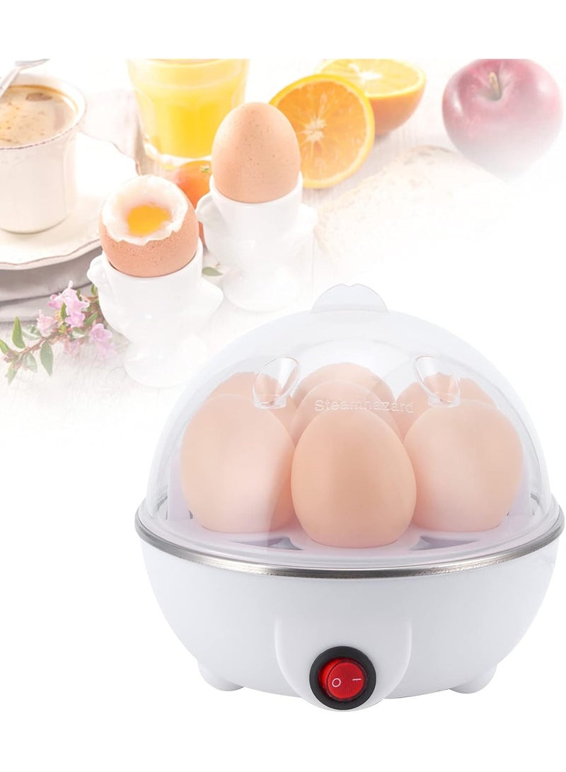 صن سباير جهاز طهي البيض الكهربائي، جهاز طهي البيض الصغير متعدد الوظائف مع سبعة أوضاع لطهي البيض بالبخار لإعداده بسرعة، أداة مثالية لوجبات إفطار سريعة وصحية. - Image 4