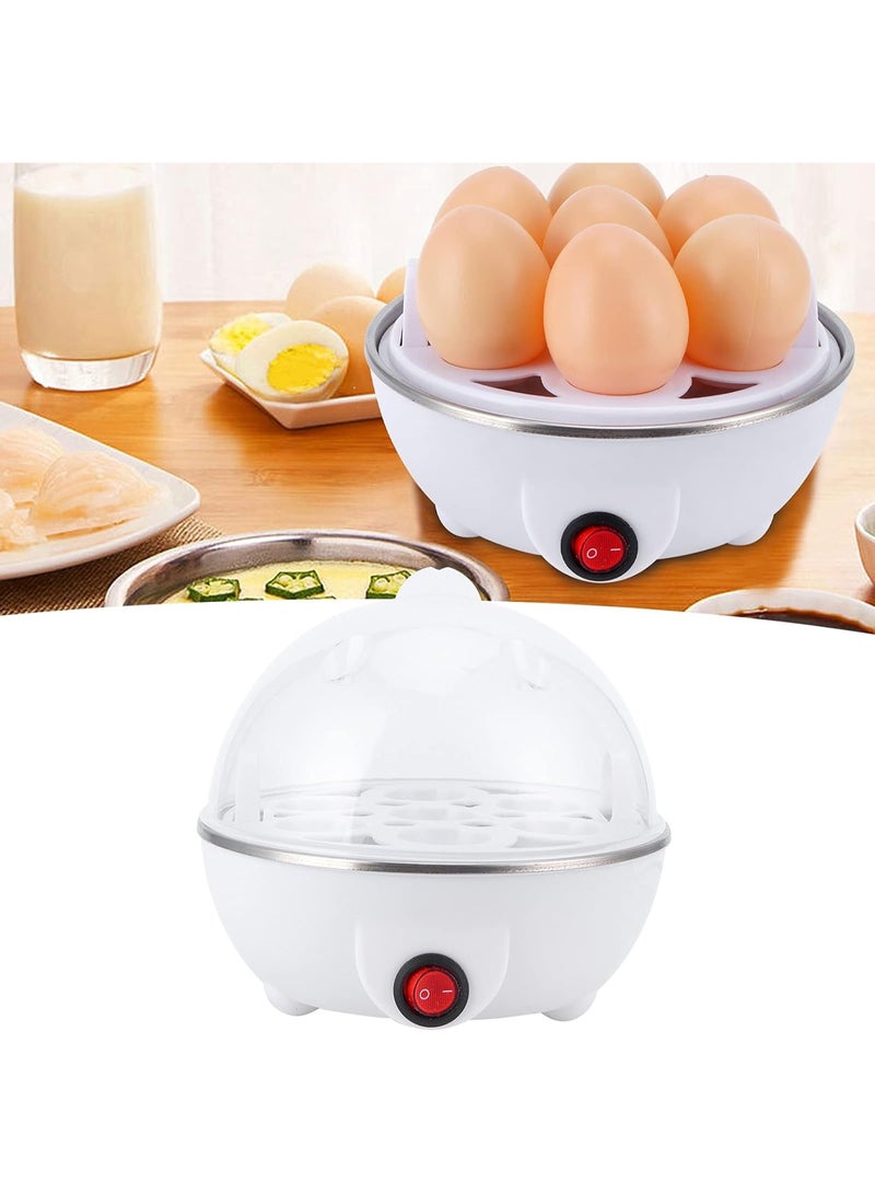 صن سباير جهاز طهي البيض الكهربائي، جهاز طهي البيض الصغير متعدد الوظائف مع سبعة أوضاع لطهي البيض بالبخار لإعداده بسرعة، أداة مثالية لوجبات إفطار سريعة وصحية. - Image 5