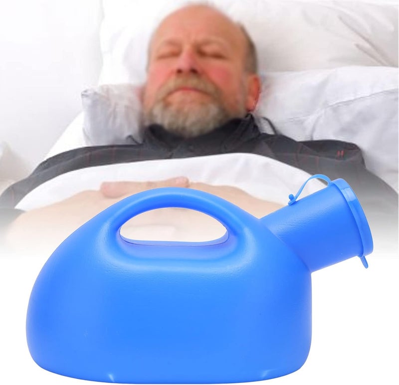 كلاراكو مبولة للرجال، زجاجات بول كبيرة بسعة 2000 مل، تصميم مقبض، مبولة محمولة، زجاجة بول من مادة بلاستيكية لكبار السن ذوي الاحتياجات الخاصة - Image 5