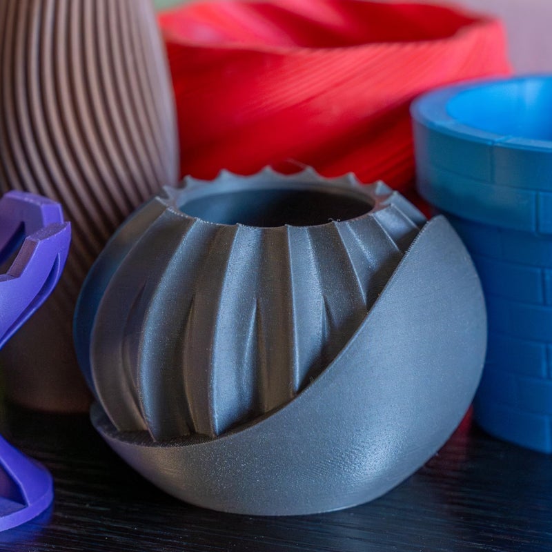 Polymaker Panchroma Matte PLA Filament, Ash Grey 1.75mm 1kg 3D Printing Filament, Formerly Polyterra Matte, Fit Most FDM 3D Printers, 1kg Spool (2.2lbs) - Image 3