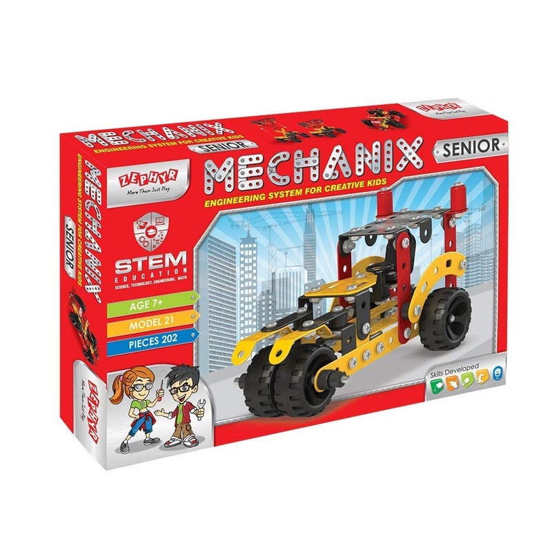 Mechanix Metal Senior , Touch Control, Multicolour, Kid, 202 Pcs - Image 5