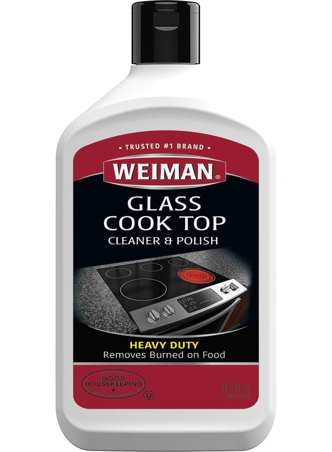 Weiman Ceramic and Glass Cooktop Cleaner and Polish - 20 Ounce - Shines and Protects Glass and Ceramic Smooth Top Ranges with its Gentle Formula - Image 1