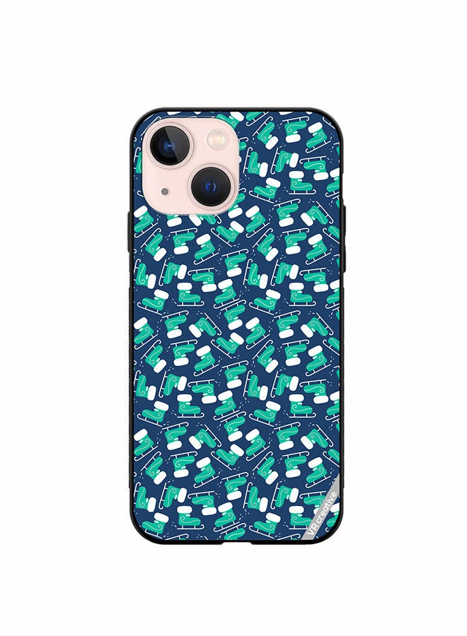 VR CREATIVE Protective Case Cover For Apple iPhone 14 Mix Pattern Design Multicolour - Image 1