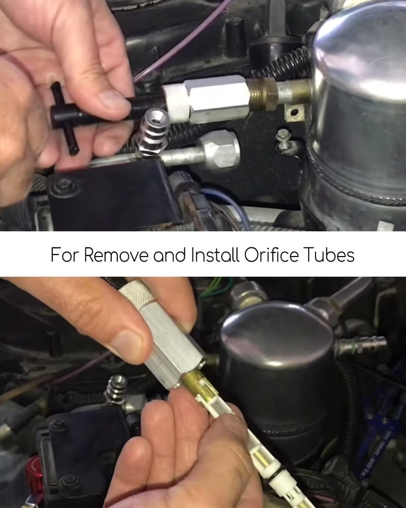 GUZIKO Upgrade AC Orifice Tube Removal Tool Fits for GM Vehicles Car Conditioning Orifice Tube Remover Installer Tools - Image 3