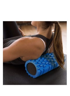 MahMir Mahmir® EVA Foam Roller for Yoga, Deep Tissue Massage, Stretching, Physical Therapy, Relieve Stress, Improve Mobility with Foam Roller for Legs and Muscles - Deep Tissue Massage Tool (Light Blue)  - Image 5
