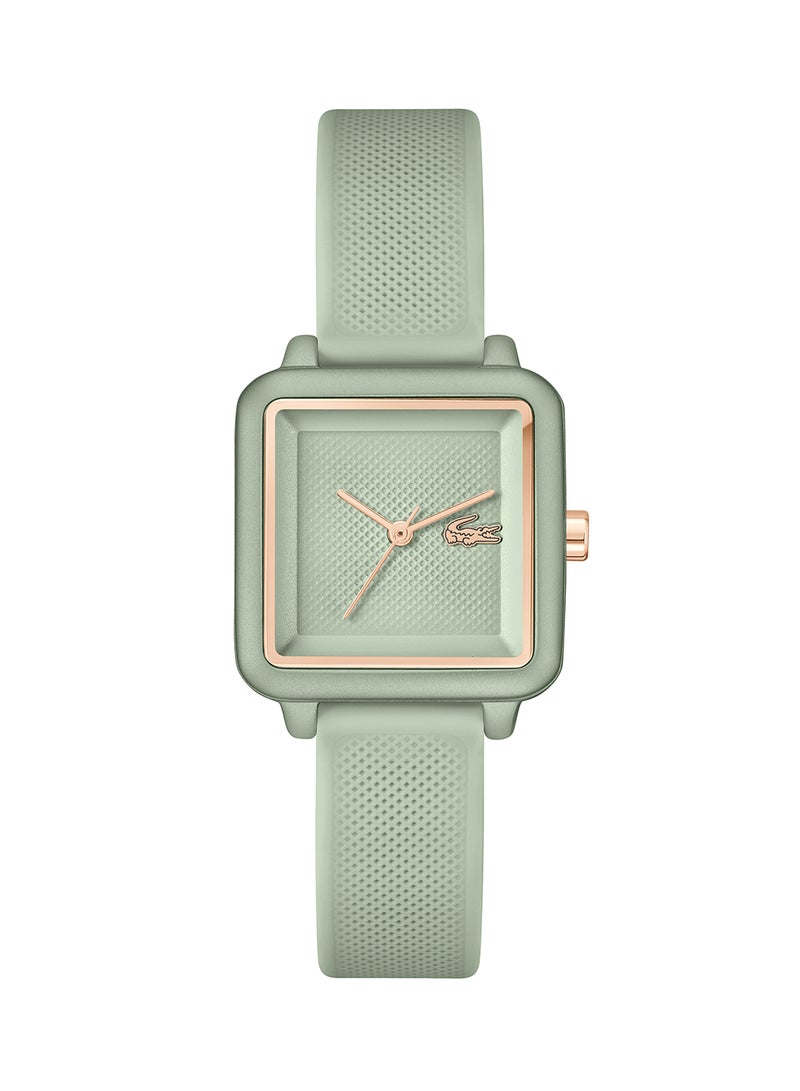 LACOSTE ساعة لاغوست سكوير أنالوج للنساء بعلبة خضراء - 2001387 - Image 2