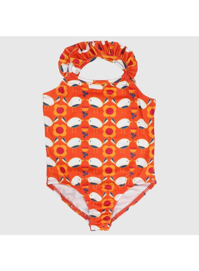 playmore Birdy Orange Swim Suit - Image 1