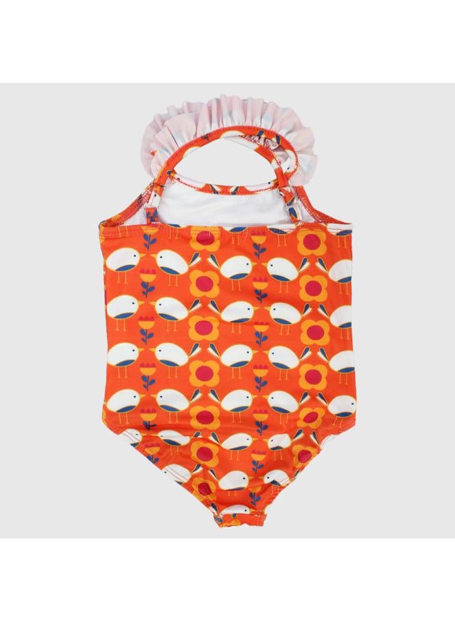 playmore Birdy Orange Swim Suit - Image 2