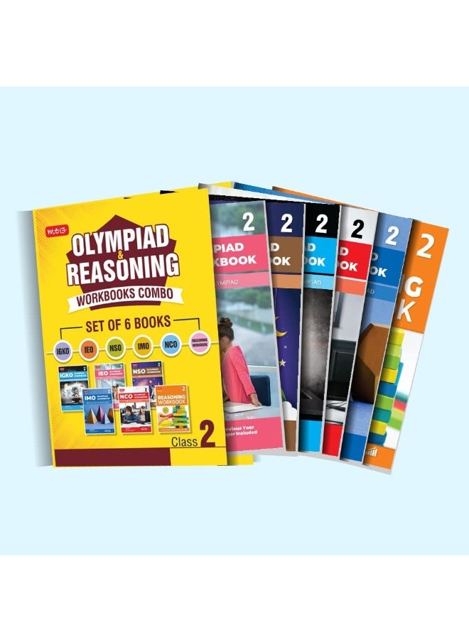 Class 2: Olympiad Workbook and Reasoning Book Combo for NSO-IMO-IEO-NCO-IGKO (Set of 6 Books)  - Image 5