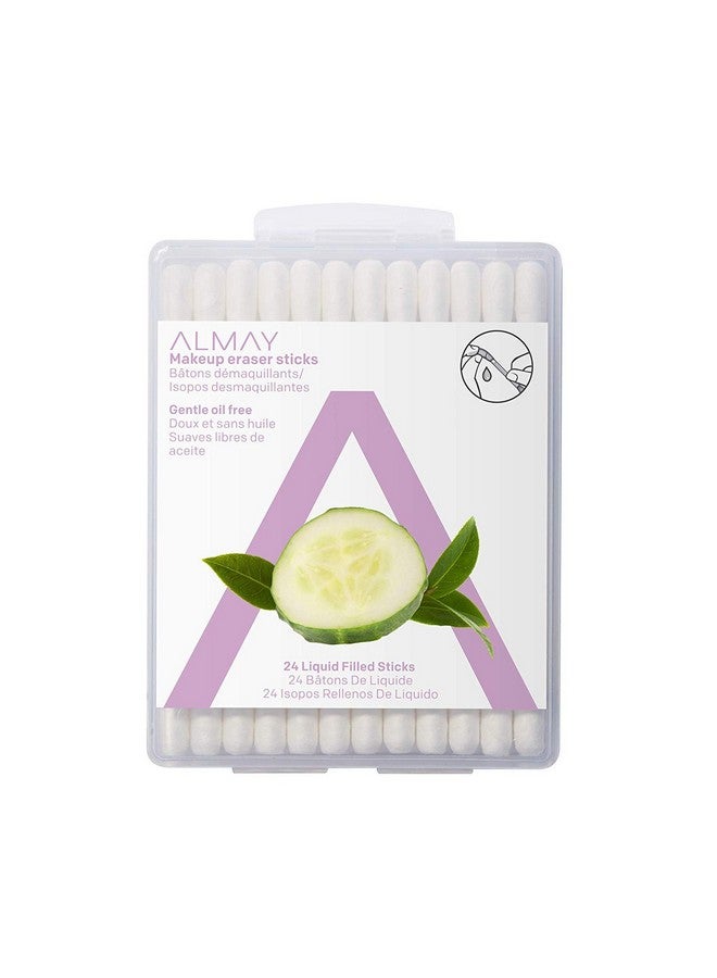 Almay Oilfree Makeup Eraser Sticks 24 Count (Pack Of 2)  - Image 1
