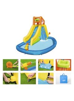 Bestway Bestway H2Ogo Mount Splashmore Mega Water Park | Inflatable Water Park | Water Slide with Climbing wall | Summer Water Fun | Backyard Water Park | For Kids and Adults  - Image 4