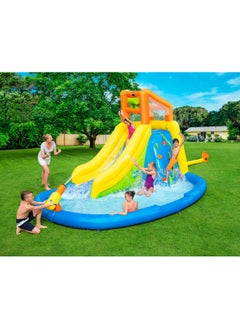 Bestway Bestway H2Ogo Mount Splashmore Mega Water Park | Inflatable Water Park | Water Slide with Climbing wall | Summer Water Fun | Backyard Water Park | For Kids and Adults  - Image 5