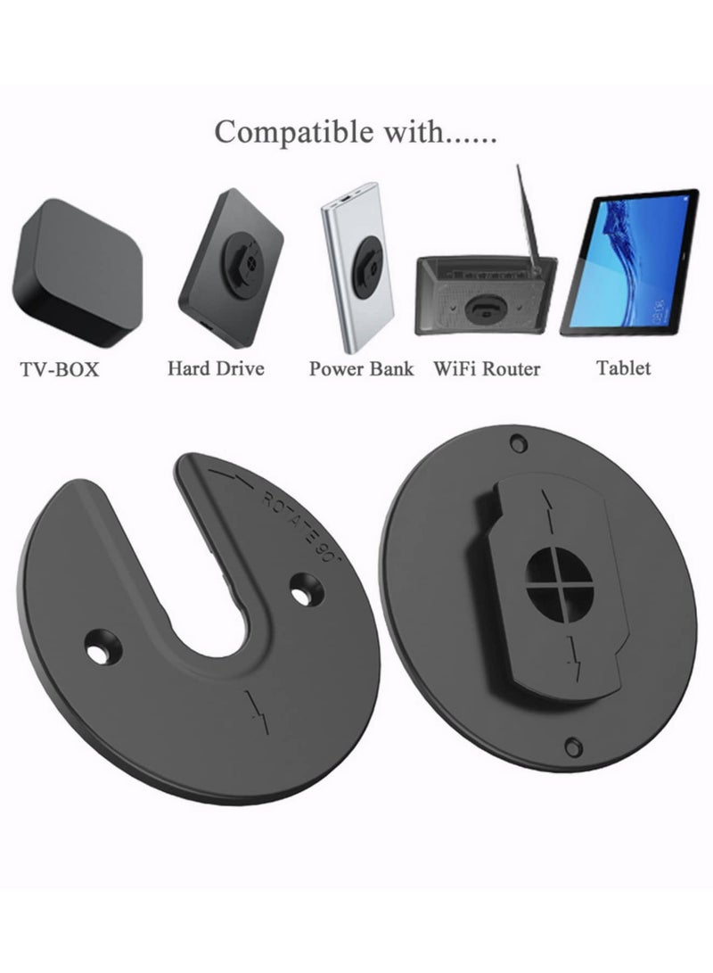 Universal Rotatable Wall Mount Tablet Holder for iPad Kindle E-reader Wi-fi Routers for Xiaomi Huawei 90 Degree Adjustable Angle for Tablets Phones TV Box  - Image 2
