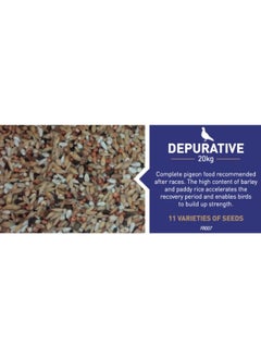 Depurative 20 KG - pzsku/Z1FFC1F7B46E653BD0FF9Z/45/_/1733396661/693985b4-a83d-43e5-8db2-6b9eca7c5ef4